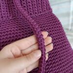 Price and Buy Handmade Crochet Bag Unique and Stylish for Every Occasion in Violet Color - Image 3