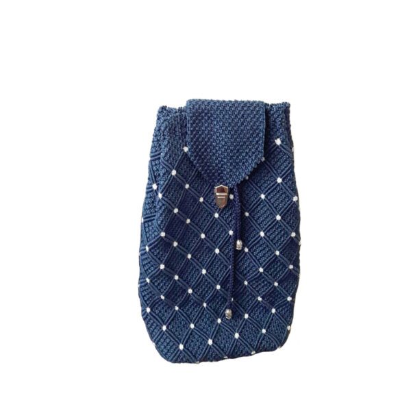 Price and Buy Handmade Crochet Casual Backpack – Stylish & Durable in Navy Blue_690133920be61.jpeg Price and Buy Handmade Crochet Casual Backpack – Stylish & Durable in Navy Blue