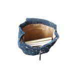 Price and Buy Handmade Crochet Casual Backpack – Stylish & Durable in Navy Blue - Image 5