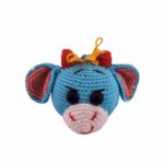 Price and Buy Handmade Crochet Keychain – Cow Head Shape