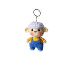 Price and Buy Handmade Crochet Keychain – Cute Sheep Accessory for Bags and Presents - Image 3