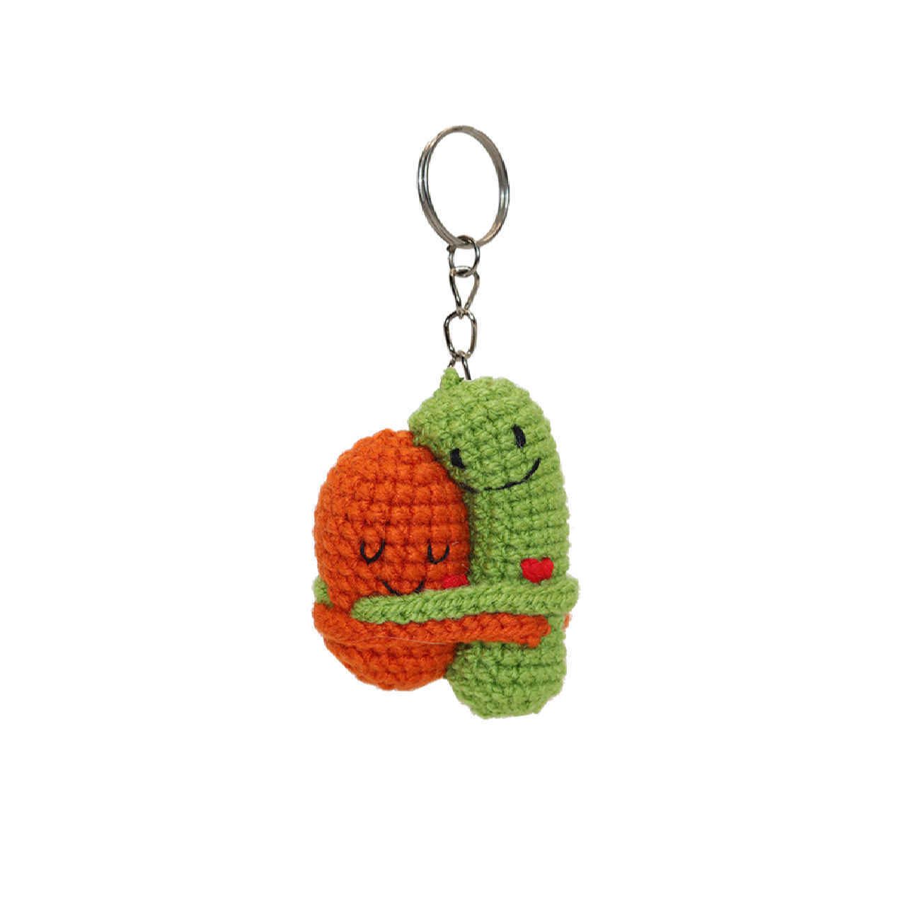 Price and Buy Handmade Crochet Keychain – Hug Design Perfect for Keys & Daily Carry_6903969eba8b1.jpeg Price and Buy Handmade Crochet Keychain – Hug Design Perfect for Keys & Daily Carry - Image 1