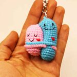 Price and Buy Handmade Crochet Keychain – Hug Design Perfect for Keys & Daily Carry - Image 4