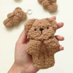 Price and Buy Handmade Crochet Keychain – Tiny Bear Shape - Image 7
