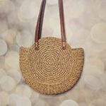 Price and Buy Handmade Crochet Raffia Summer Bag – Spacious Beach Shoulder Tote with Leather-Look Handles - Image 3
