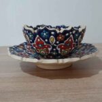 Price and Buy Handmade Decorative Minakari Pottery Bowl & Plate Model Zina - Image 5