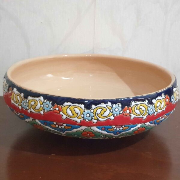 Price and Buy Handmade Decorative Pottery Bowl in Minakari Persian Art