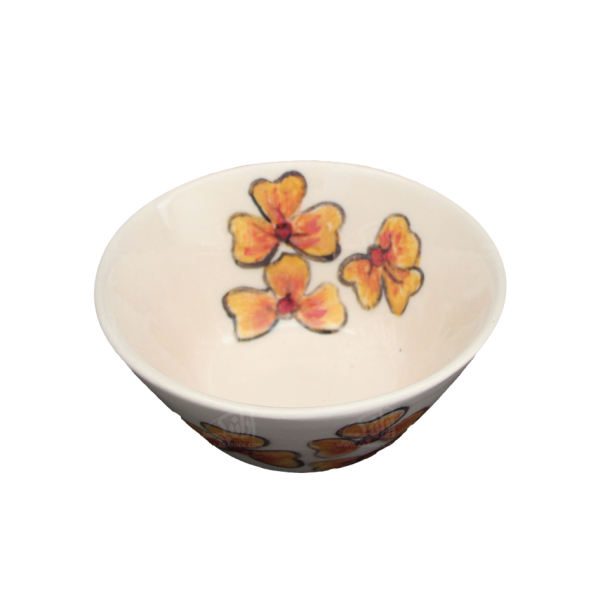 Price and Buy Handmade Decorative Pottery Bowl Model Orange Flower_68f7c232ae79c.jpeg Price and Buy Handmade Decorative Pottery Bowl Model Orange Flower