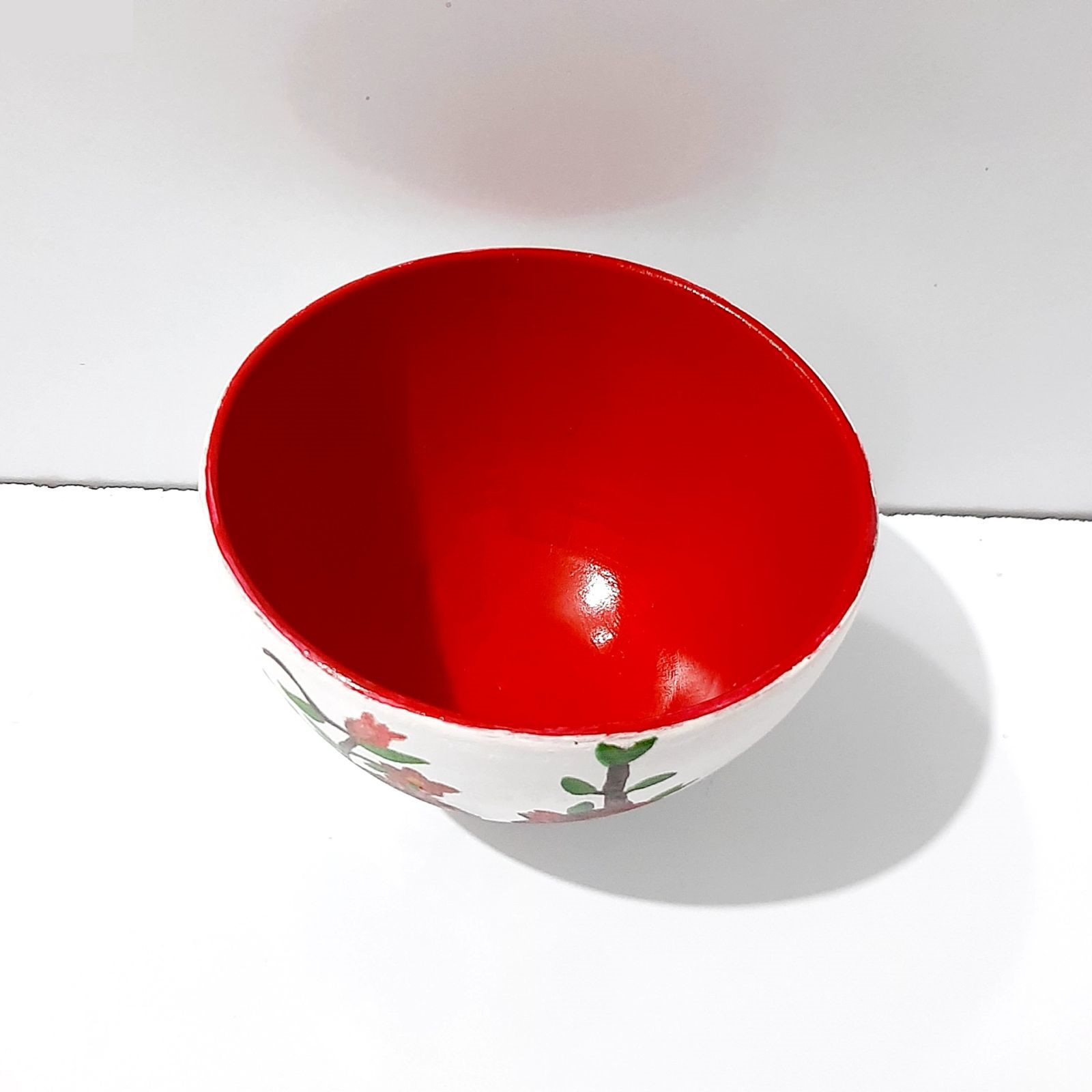 Price and Buy Handmade Decorative Pottery Bowl Model Red Pomegranate - Image 3