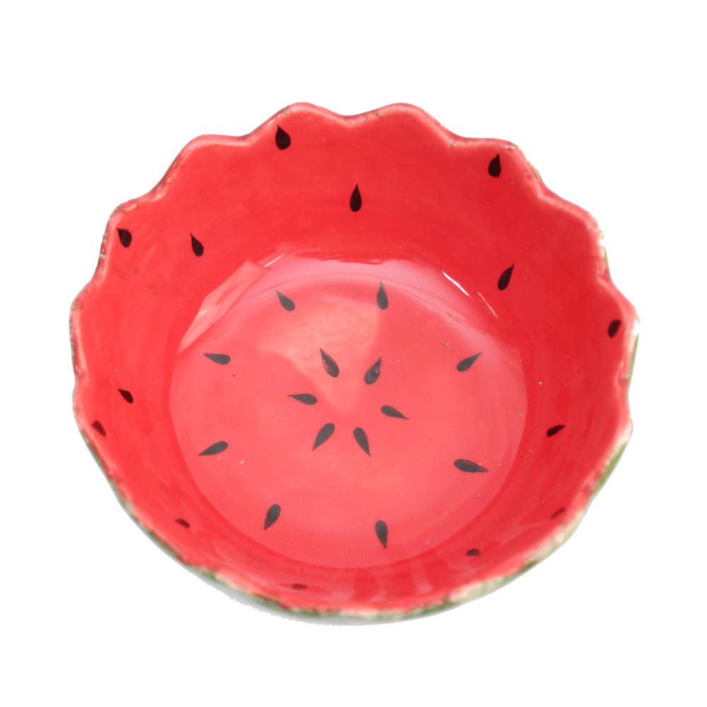 Price and Buy Handmade Decorative Pottery Bowl Model Watermelon - Image 3
