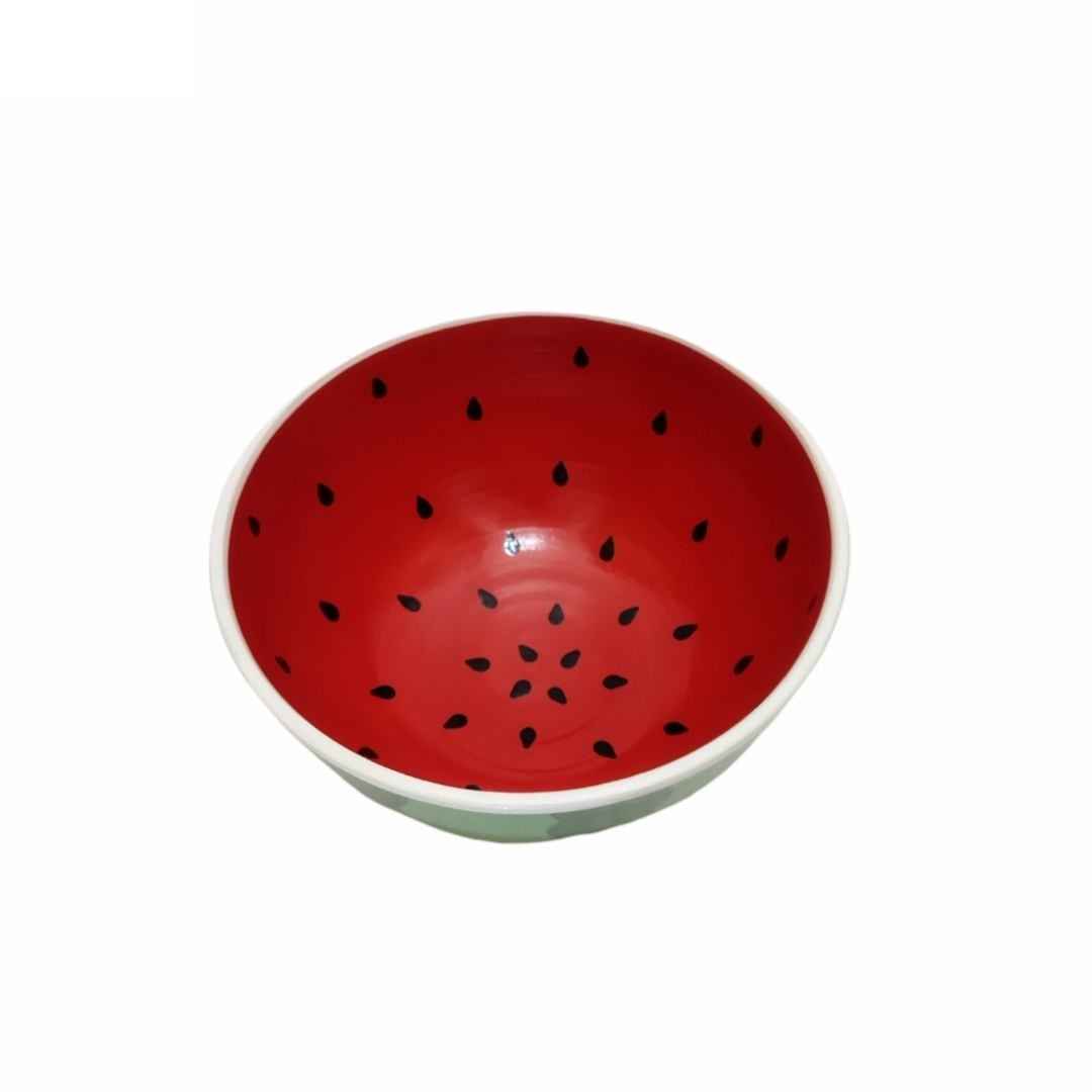 Price and Buy Handmade Decorative Pottery Bowl Model Watermelon - Image 3