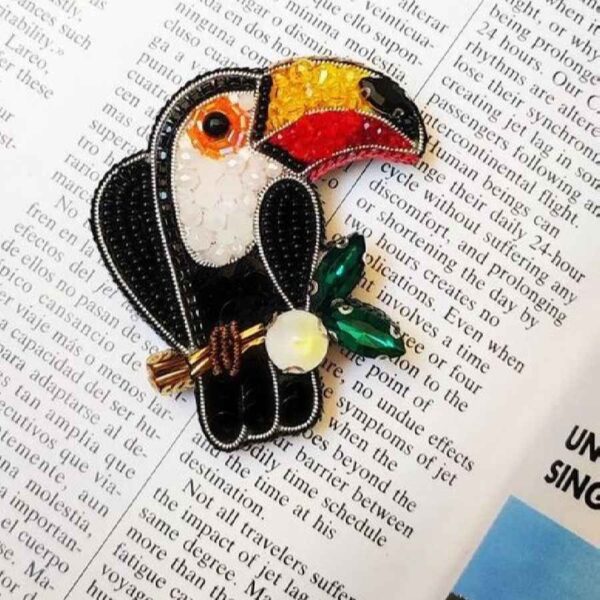 Price and Buy Handmade Feminine Beaded Brooch Pin – Toucan Design_68fceb5164294.jpeg Price and Buy Handmade Feminine Beaded Brooch Pin – Toucan Design