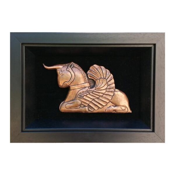 Price and Buy Handmade Framed Persian Engraved Copper Art Ancient Horned Horse_68f6f4f5539c8.jpeg Price and Buy Handmade Framed Persian Engraved Copper Art Ancient Horned Horse