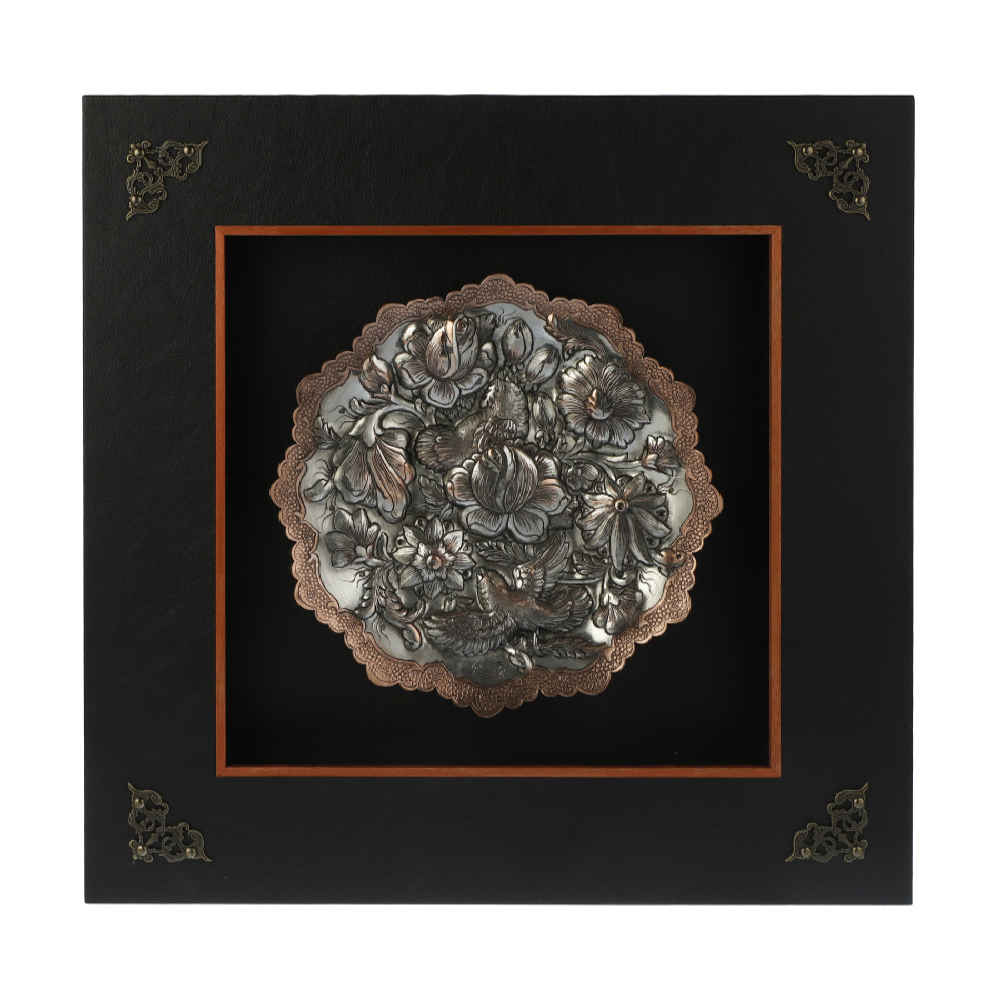 Price and Buy Handmade Framed Persian Engraved Copper Art Barjaste