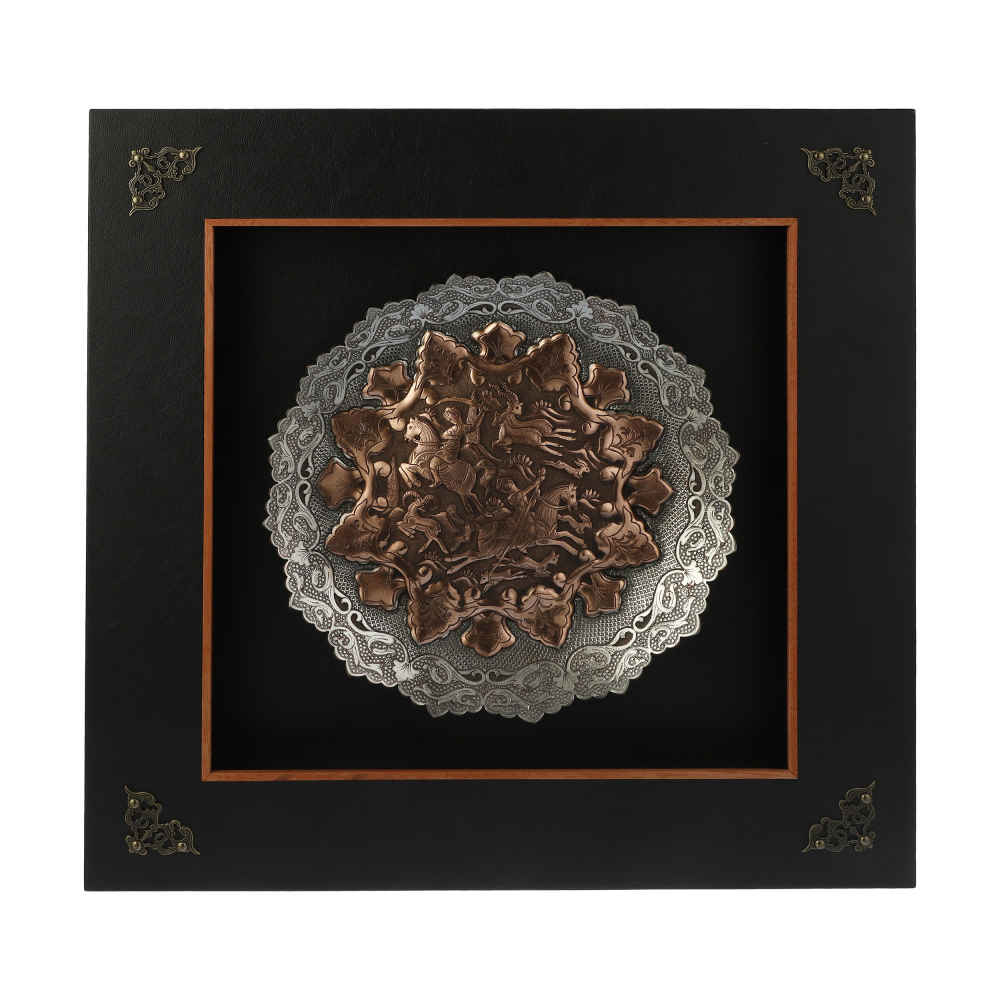 Price and Buy Handmade Framed Persian Engraved Copper Art Hadi