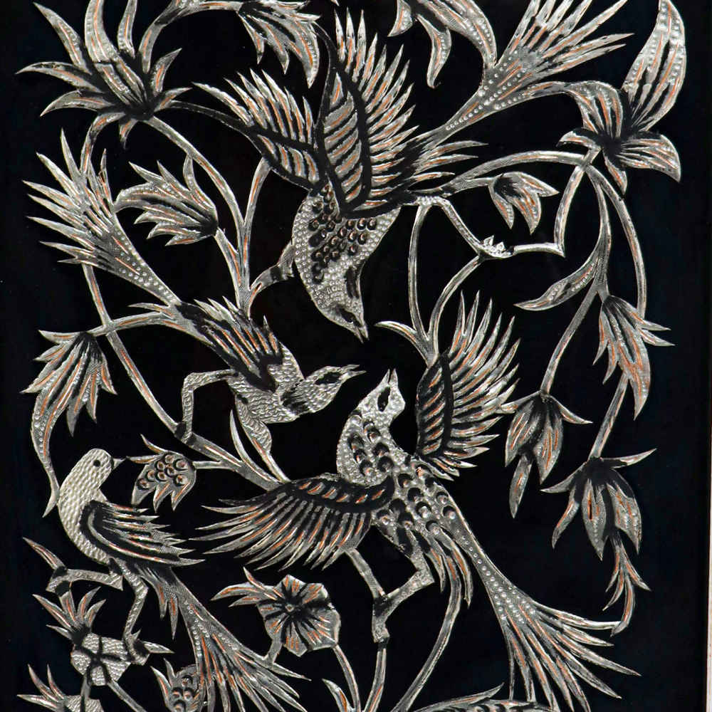Price and Buy Handmade Framed Persian Engraved Copper Art Hanifeh – Traditional Wall Decor - Image 4