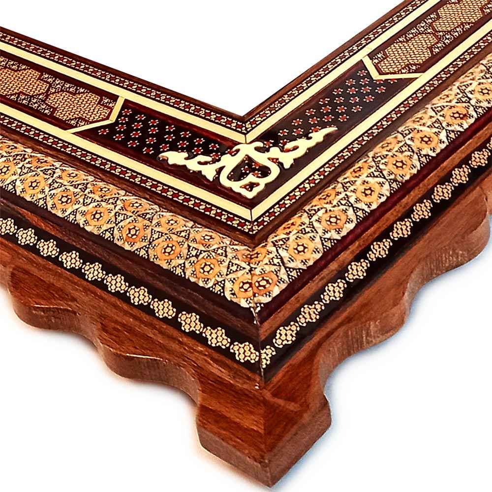 Price and Buy Handmade Framed Persian Engraved Copper Art Mahya – Traditional Wall Decor - Image 4