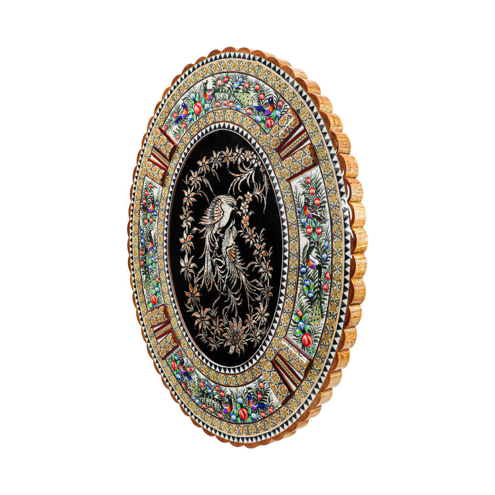 Price and Buy Handmade Framed Persian Engraved Copper Art Rahil – Traditional Wall Decor - Image 4