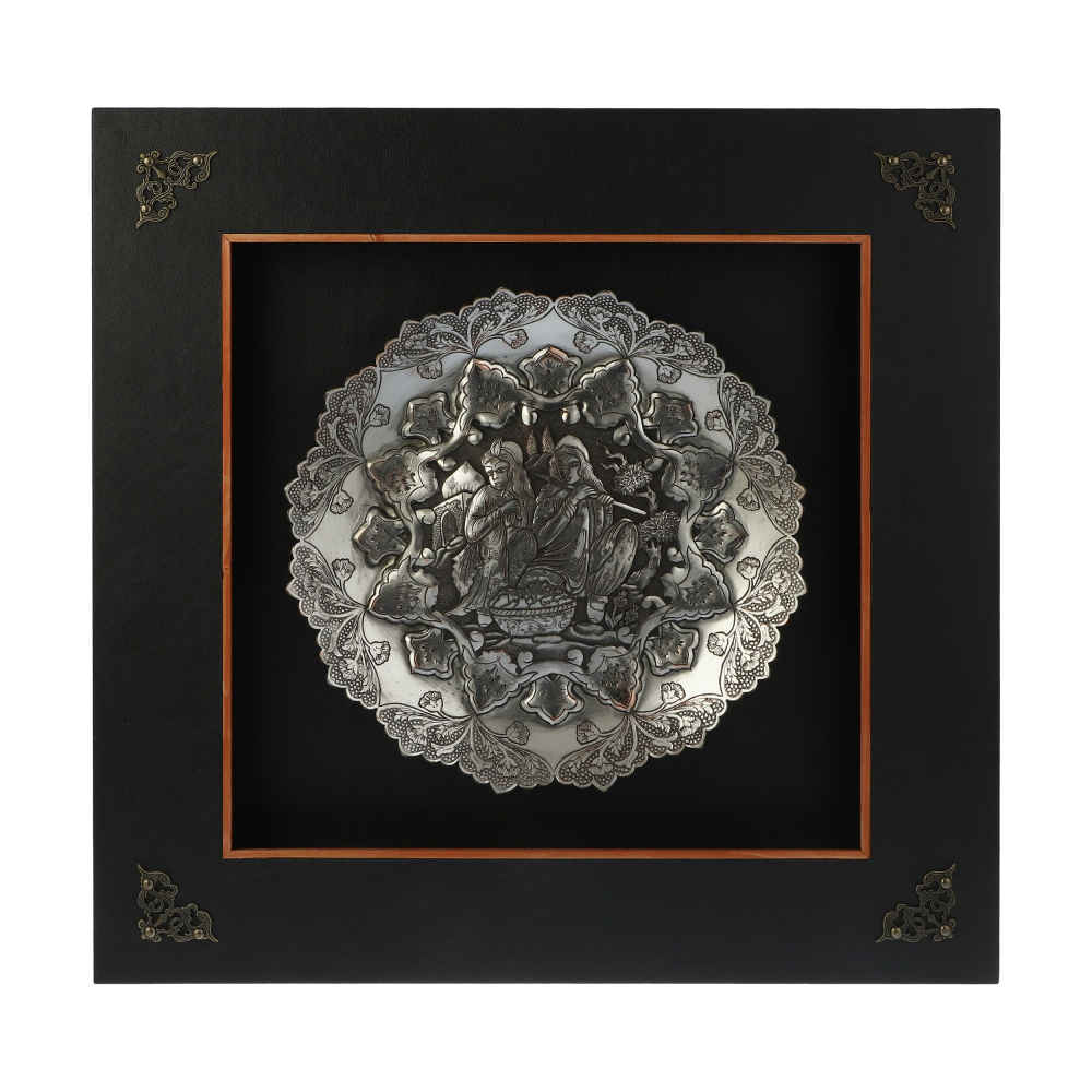 Price and Buy Handmade Framed Persian Engraved Copper Art Rezvan