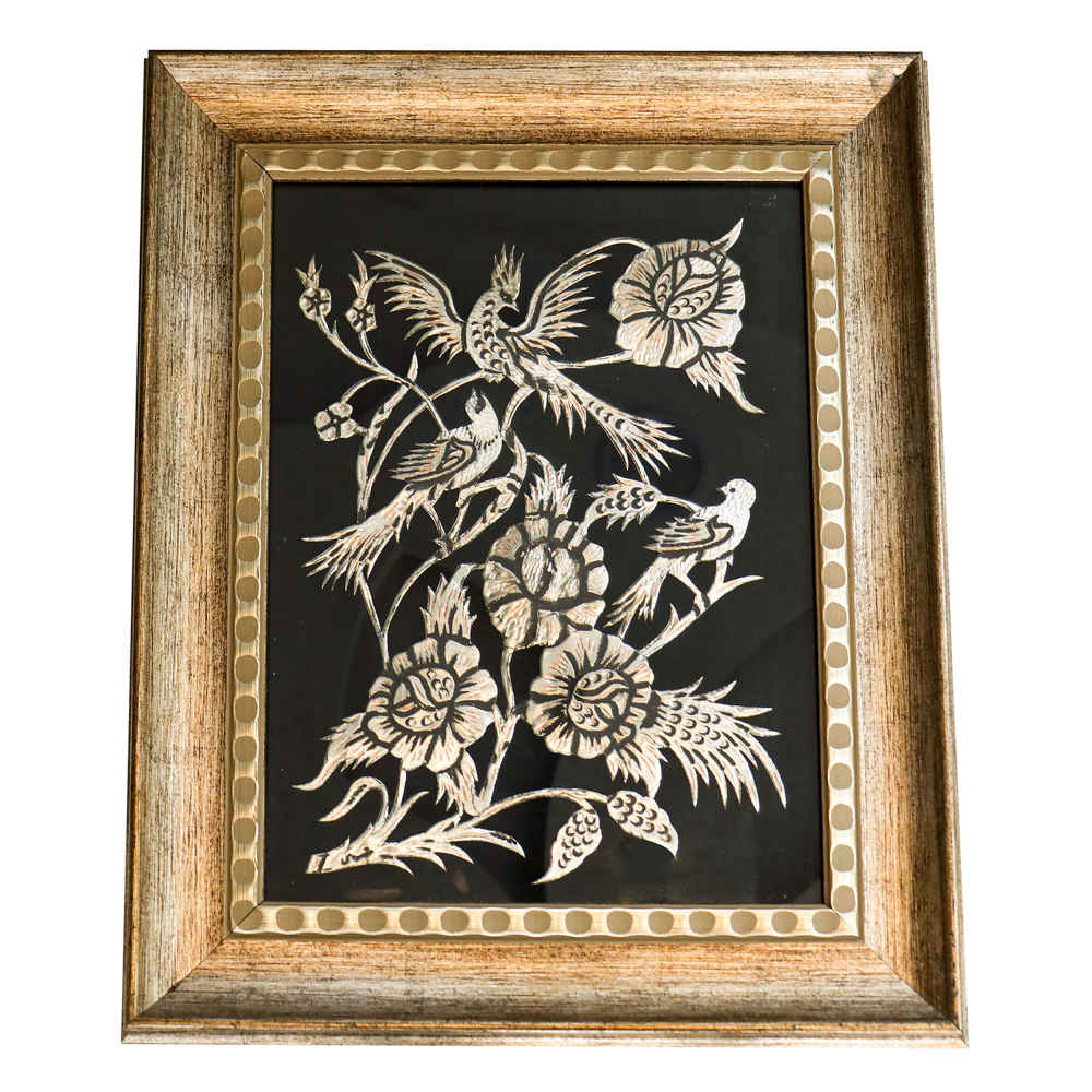 Price and Buy Handmade Framed Persian Engraved Copper Art Taranom – Traditional Wall Decor