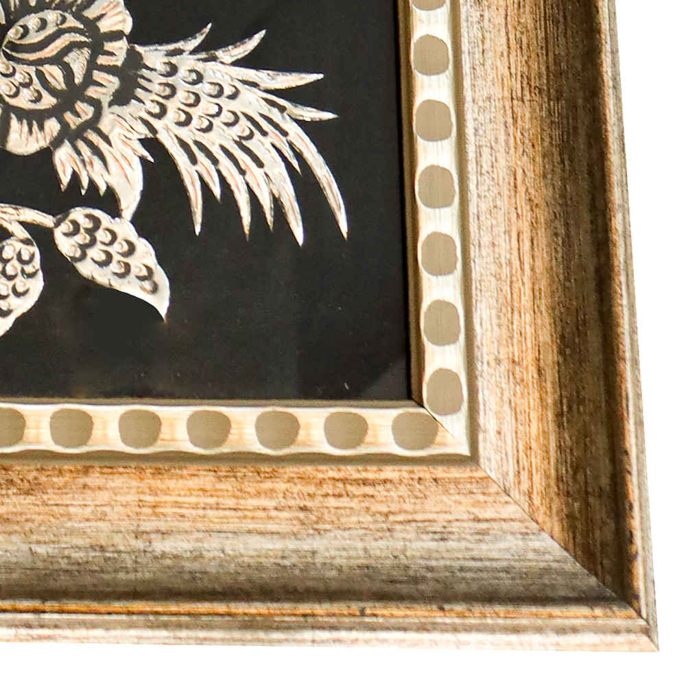 Price and Buy Handmade Framed Persian Engraved Copper Art Taranom – Traditional Wall Decor - Image 4