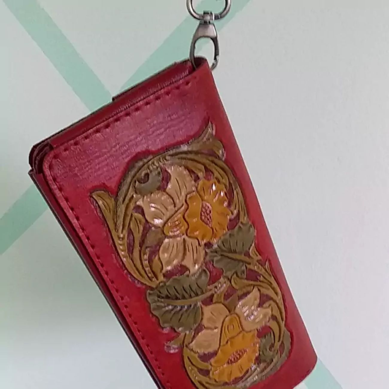 Price and Buy Handmade Genuine Wallet Leather Bag – Detailed Carving, Hand-Painted, and Stitched with Precision