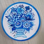 Price and Buy Handmade Haft Seen Set with Elegant Geometric & Bird Pattern Painted Design – Celebrate Persian New Year in Style Set of 7 - Image 7