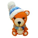 Price and Buy Handmade Knitted Fox Doll – Soft Plush with Detailed Craftsmanship
