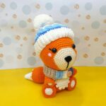 Price and Buy Handmade Knitted Fox Doll – Soft Plush with Detailed Craftsmanship - Image 4
