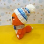 Price and Buy Handmade Knitted Fox Doll – Soft Plush with Detailed Craftsmanship - Image 5