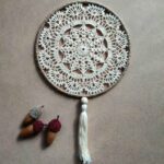 Price and Buy Handmade Knitted Wall Hanging – Dream Catcher Style for Home Decor - Image 3