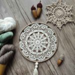 Price and Buy Handmade Knitted Wall Hanging – Dream Catcher Style for Home Decor - Image 6