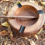 Price and Buy Handmade Log Ashtray – Suitable for Smokers Who Love Nature