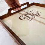 Price and Buy Handmade Persian Wooden Tray – Great for Serving or Table Display - Image 5