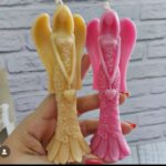Price and Buy Handmade Sculpture Candle Angel Design Suitable for Gifting or Decor (5 Pcs)