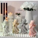 Price and Buy Handmade Sculpture Candle Little Angle – Gift & Decor Idea