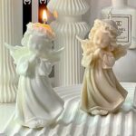 Price and Buy Handmade Sculpture Candle Little Angle – Gift & Decor Idea - Image 3