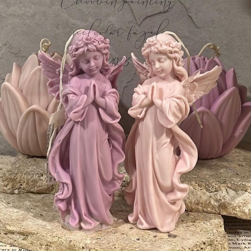 Price and Buy Handmade Sculpture Candle with Angel Design for Gifts and Decorations - Image 4