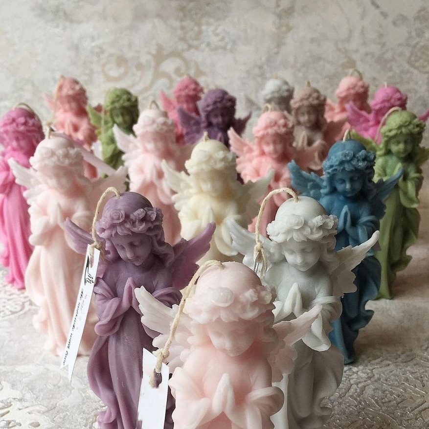 Price and Buy Handmade Sculpture Candle with Angel Design for Gifts and Decorations - Image 5