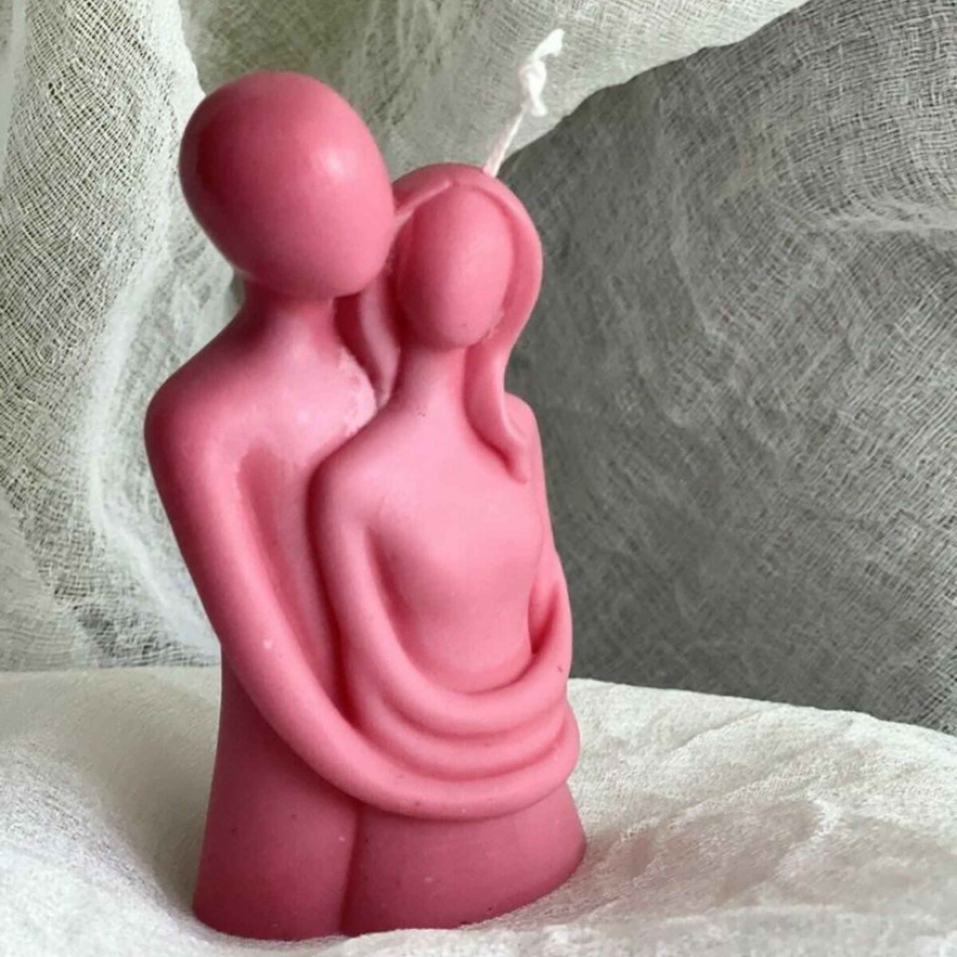 Price and Buy Handmade Sculpture Candle with Hug Design for Gift and Decoration - Image 5
