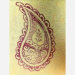 Price and Buy Handmade Stamp – Traditional Boteh Jegheh Design, Suitable for Paper & Fabric Printing - Image 3