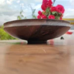 Price and Buy Handmade Wooden Bowl,35 cm – Ideal for Serving, Food-Safe & Washable - Image 3