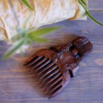 Price and Buy Handmade Wooden Comb with Exquisite Girl with Braided Hair Carving - Image 3