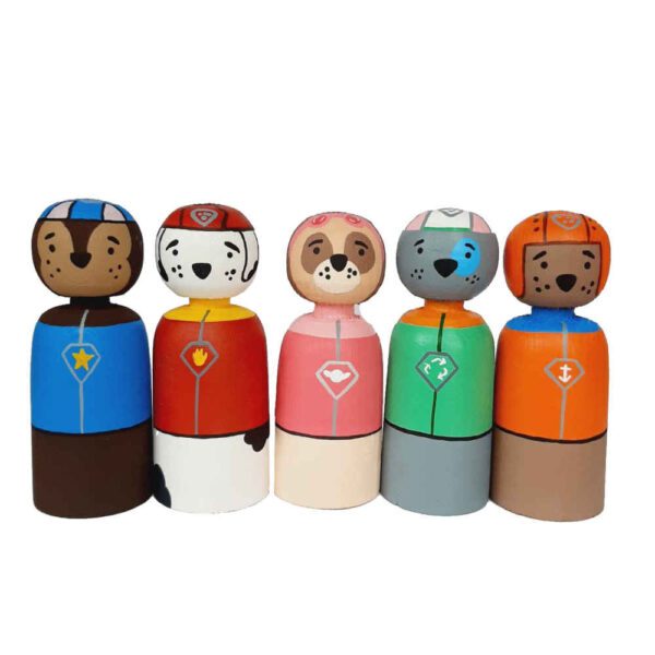 Price and Buy Handmade Wooden Peg Dolls – Paw Patrol | Custom Wooden Action Figures_68fc225576579.jpeg Price and Buy Handmade Wooden Peg Dolls – Paw Patrol | Custom Wooden Action Figures