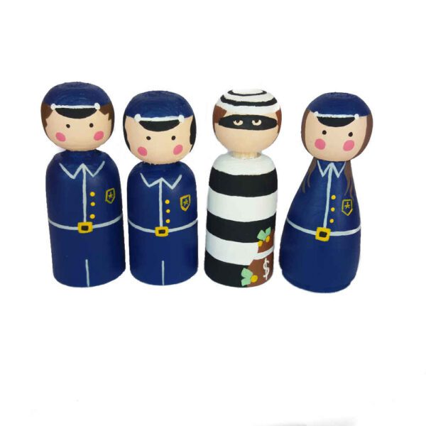 Price and Buy Handmade Wooden Peg Dolls – Police & Thief | Adventure-Themed Wooden Toys_68fc22aaa5cd4.jpeg Price and Buy Handmade Wooden Peg Dolls – Police & Thief | Adventure-Themed Wooden Toys