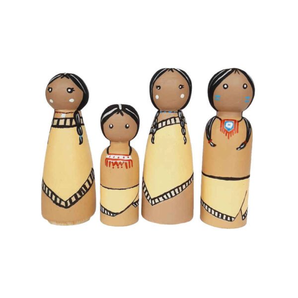 Price and Buy Handmade Wooden Peg Dolls – Sorkh Poost Girls | Traditional Wooden Toys_68fc228574b1a.jpeg Price and Buy Handmade Wooden Peg Dolls – Sorkh Poost Girls | Traditional Wooden Toys