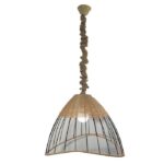 Price and Buy Handmade Woven Pendant Light –  Rustic  Hemp Ceiling Light - Image 3