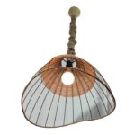Price and Buy Handmade Woven Pendant Light –  Rustic  Hemp Ceiling Light - Image 4