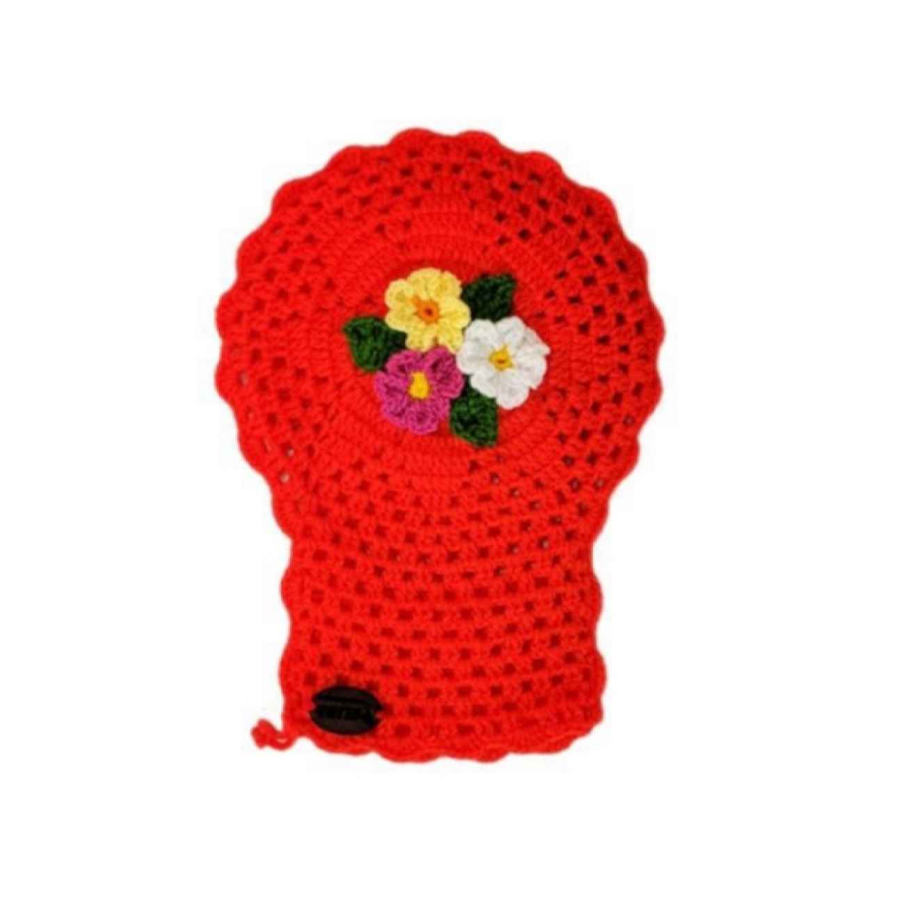 Price and Buy Handwoven Bath Mitt Loofah with Flower Design (x5) - Image 6