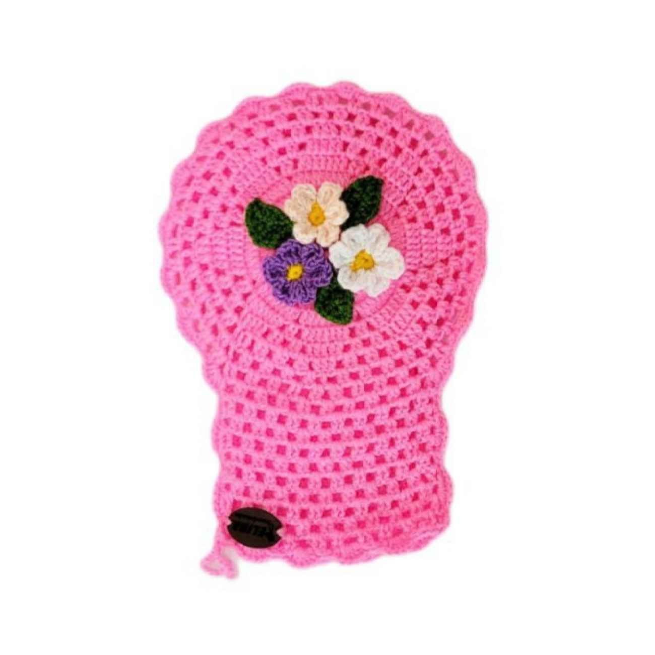 Price and Buy Handwoven Bath Mitt Loofah with Flower Design (x5) - Image 8